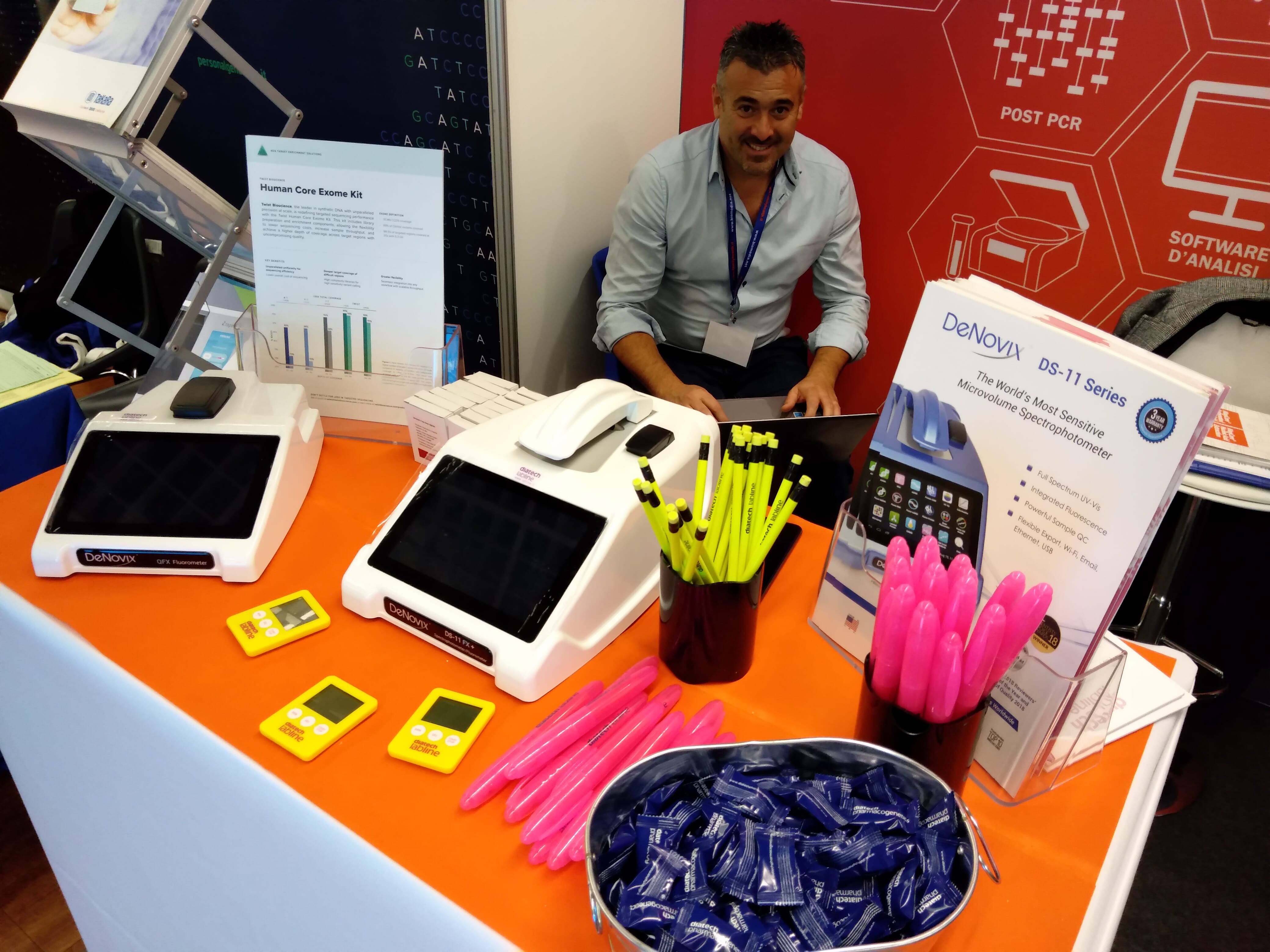 Diatech Labline stand