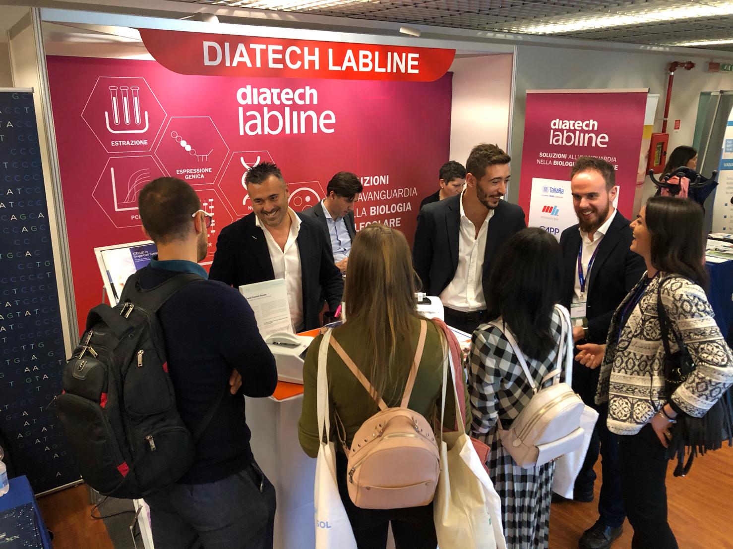 Diatech Labline stand