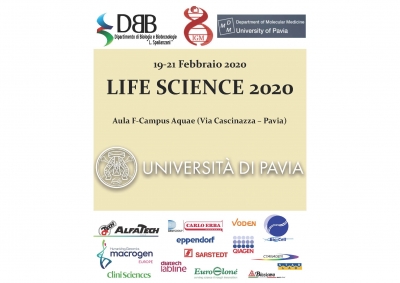 Locandina Life Science 2020, Pavia